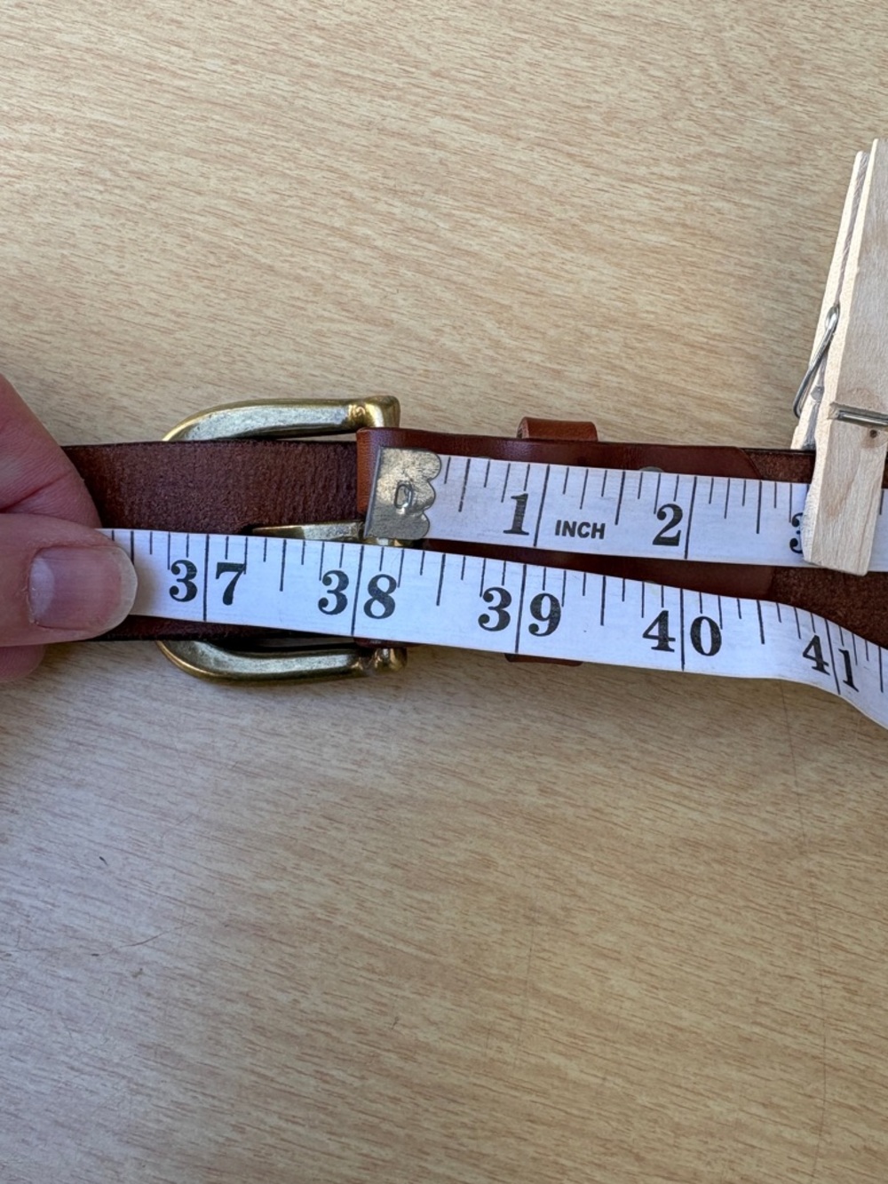 Bloomingdale’s Frascarelli Italian Brown Leather Belt In Sz 36 - Picture 11 of 11